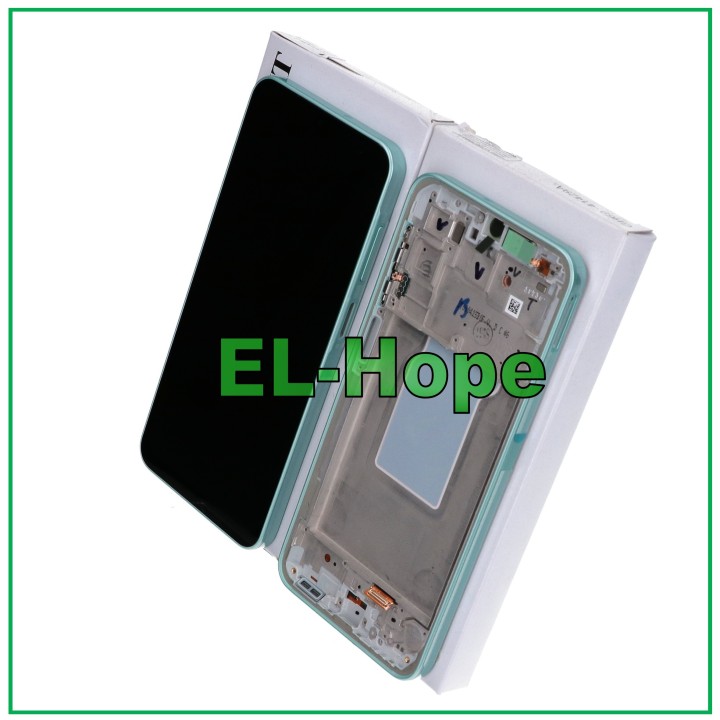 Écran tactile d origine pour Samsung A26 5G 2025 SM-A266 vert citron GH82-37049C