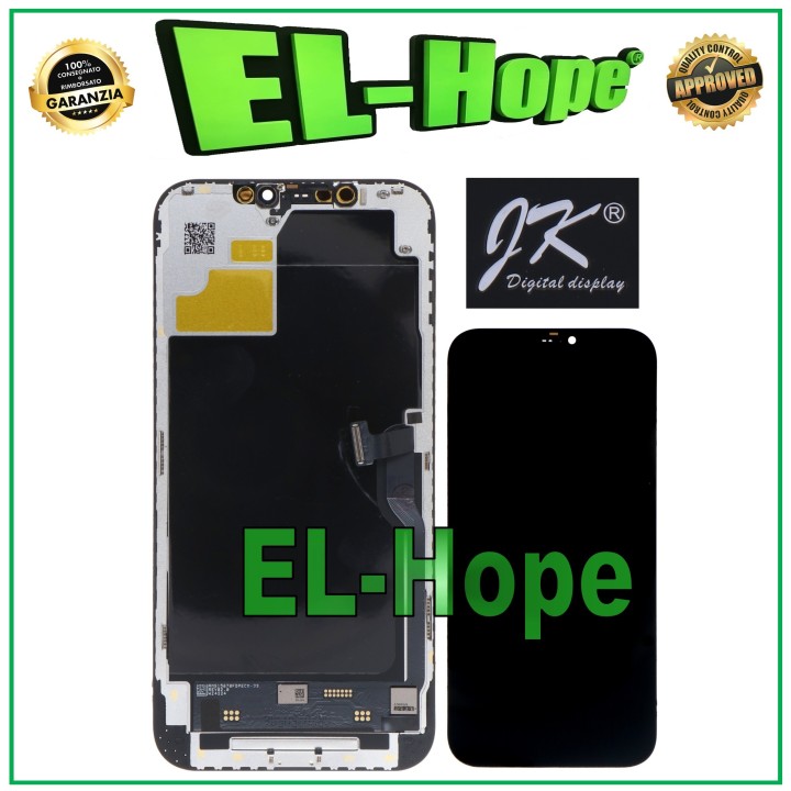 Écran LCD OLED souple JK pour Apple iPhone 12 Pro Max, e'cran tactile en verre