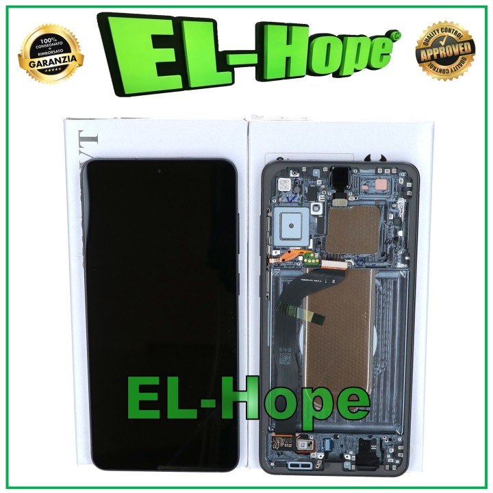 Écran tactile d origine Samsung S25 Edge SM-S937 Titane Noir de jais GH82-37224C