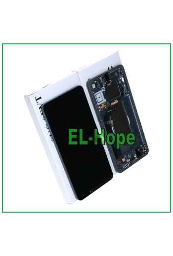 Cadre d origine pour e'cran tactile Samsung Galaxy S25 Edge SM-S937 Titane Noir de jais