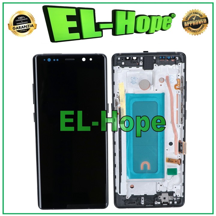 Écran tactile LCD TFT noir pour Samsung Galaxy Note 8 SM-N950 SM-N950F