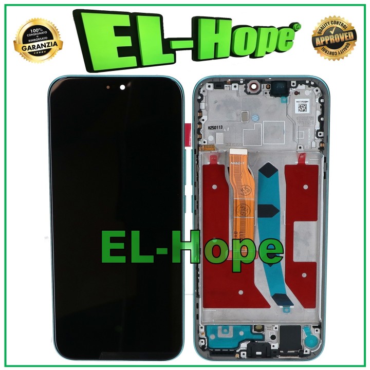 Écran OLED a' cadre pour Honor 400 Lite ABR-NX1 N31, e'cran tactile LCD en verre vert