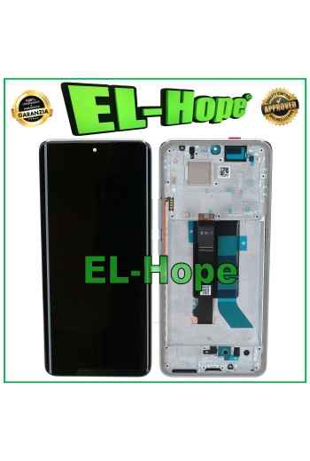 ÉCRAN OLED + CADRE POUR XIAOMI POCO X7 5G 24095PCADG LCD TACTILE VERRE ARGENT