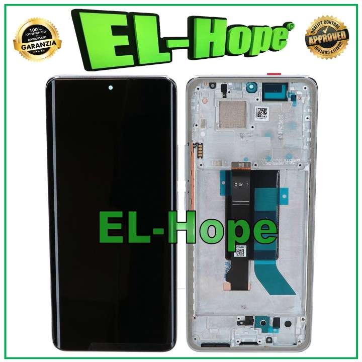 ÉCRAN OLED + CADRE POUR XIAOMI POCO X7 5G 24095PCADG LCD TACTILE VERRE ARGENT