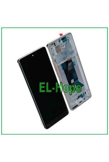 ÉCRAN OLED + CADRE POUR XIAOMI POCO X7 5G 24095PCADG LCD TACTILE VERRE ARGENT