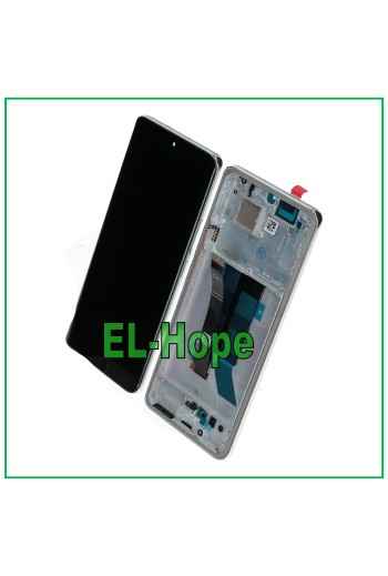ÉCRAN OLED + CADRE POUR XIAOMI POCO X7 5G 24095PCADG LCD TACTILE VERRE ARGENT