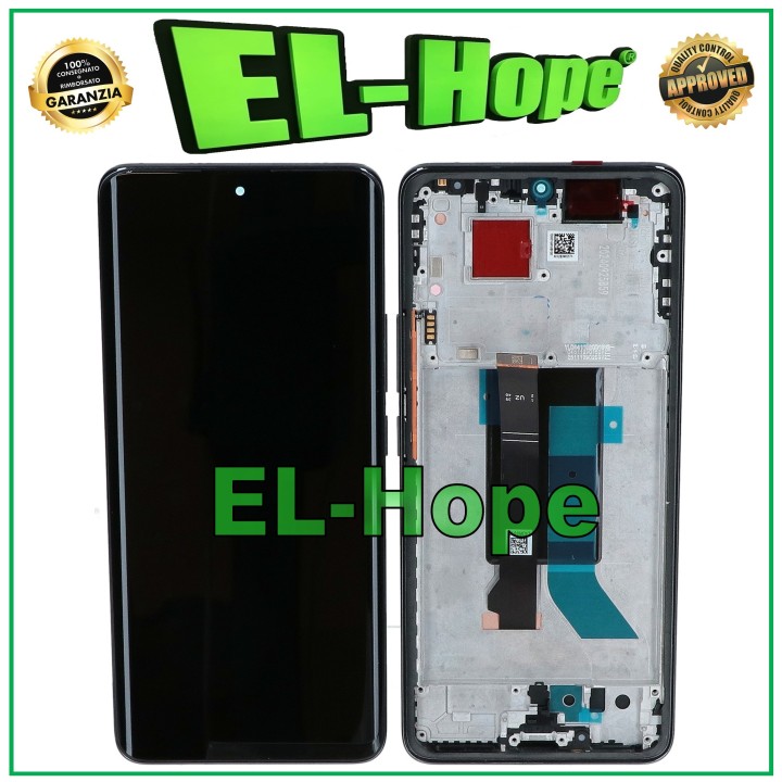 ÉCRAN OLED + CADRE POUR XIAOMI POCO X7 5G 24095PCADG LCD TACTILE VERRE NOIR