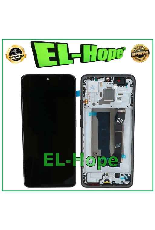 ÉCRAN OLED + CADRE POUR XIAOMI POCO X7 PRO 5G 2412DPC0AI LCD TACTILE VERRE NOIR