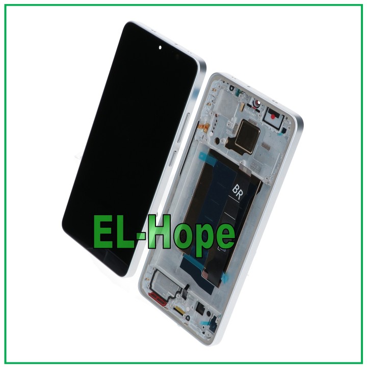 ÉCRAN OLED + CADRE POUR XIAOMI POCO X7 PRO 5G 2412DPC0AI LCD TACTILE VERRE ARGENT