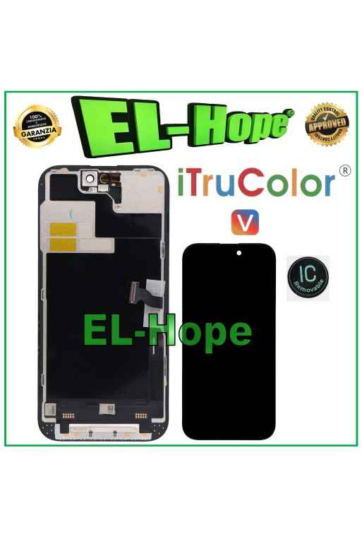 Écran LCD iTruColor INCELL pour Apple iPhone 14 Pro, e'cran tactile en verre noir