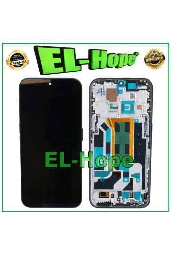 ÉCRAN OLED + CADRE POUR NOTHING PHONE 2 PLUS (2A) ÉCRAN TACTILE ÉCRAN EN VERRE