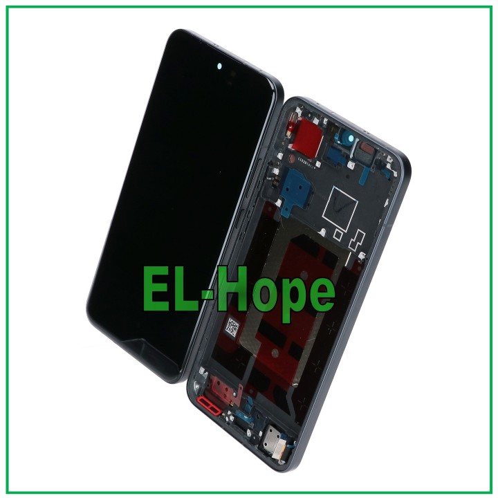 Écran tactile OLED noir pour Oppo Reno 13 Pro 5G (CPH2697 PKK110)