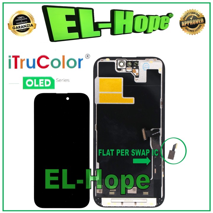 Écran tactile OLED LCD iTruColor pour iPhone 14 Pro