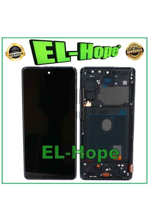 ÉCRAN TACTILE LCD TFT + CADRE POUR SAMSUNG GALAXY S20 FE SM G780F G781 BLEU MARINE
