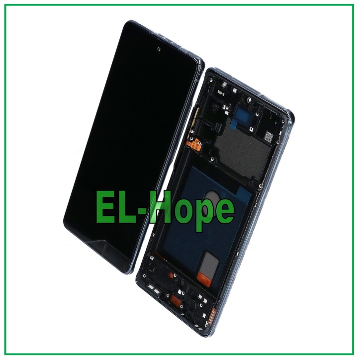 ÉCRAN TACTILE LCD TFT + CADRE POUR SAMSUNG GALAXY S20 FE SM G780F G781 BLEU MARINE