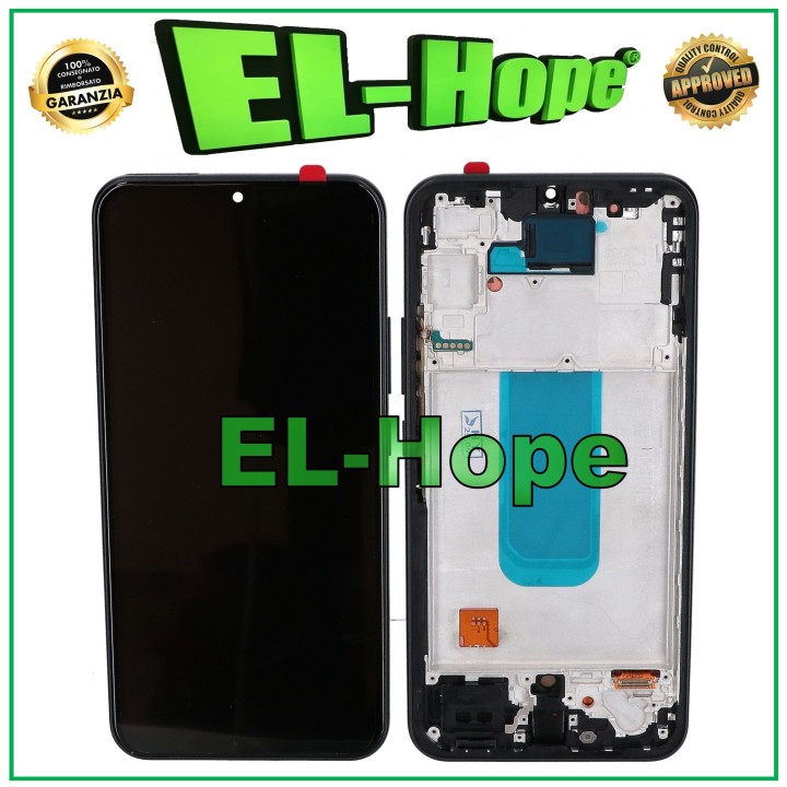 Écran tactile LCD TFT avec châssis pour Samsung Galaxy A34 5G SM-A346B, noir