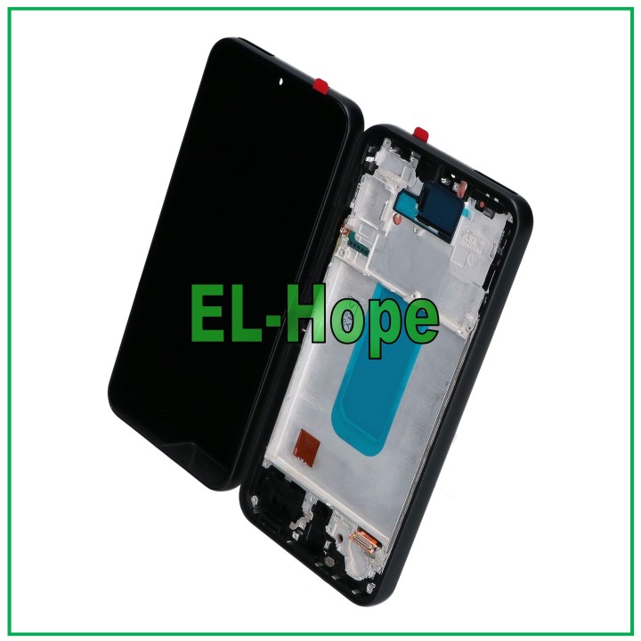 Écran tactile LCD TFT avec châssis pour Samsung Galaxy A34 5G SM-A346B, noir