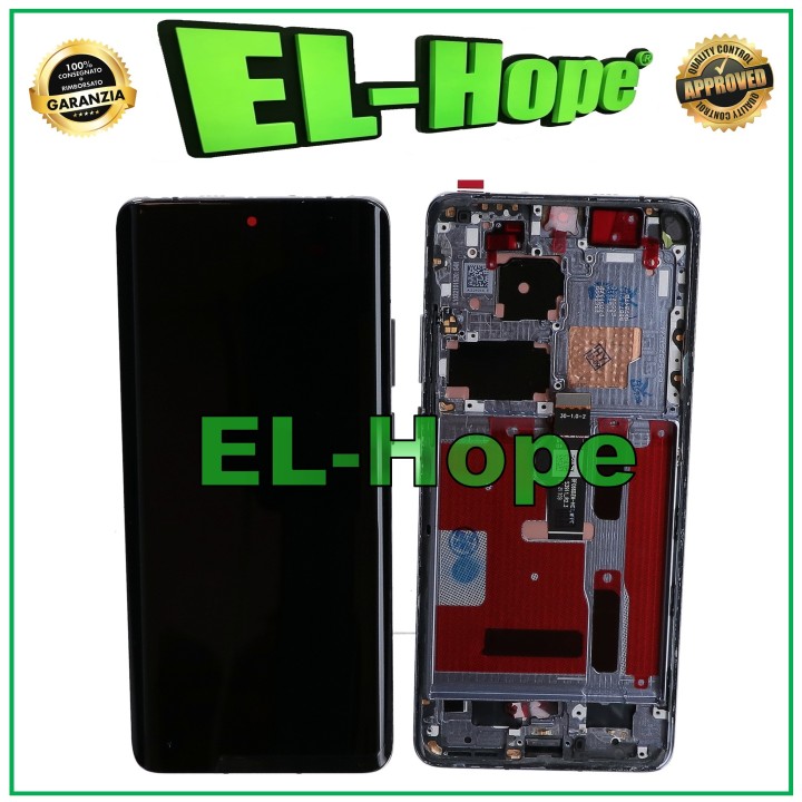 Écran LCD OLED + cadre pour Huawei P50 Pro JAD-LX9, e'cran tactile en verre noir