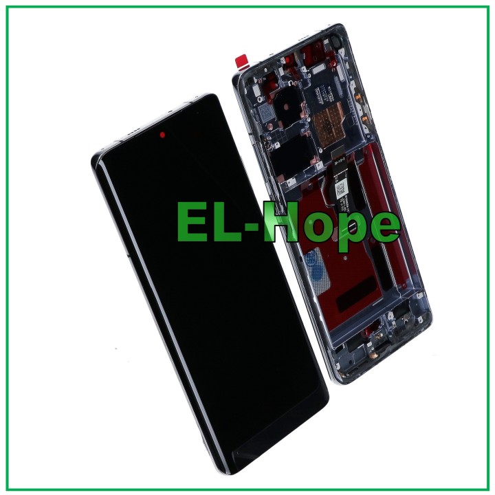 Écran LCD OLED + cadre pour Huawei P50 Pro JAD-LX9, e'cran tactile en verre noir