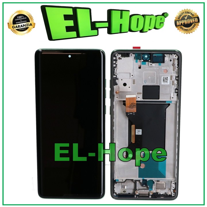 Écran LCD OLED + cadre pour Motorola Moto Edge 60 XT2505 Écran tactile vert