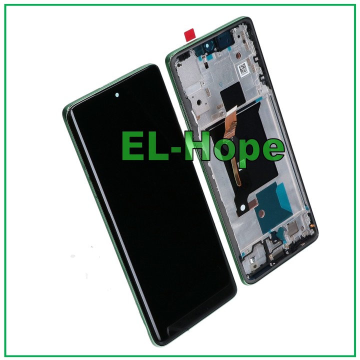 Écran LCD OLED + cadre pour Motorola Moto Edge 60 XT2505 Écran tactile vert
