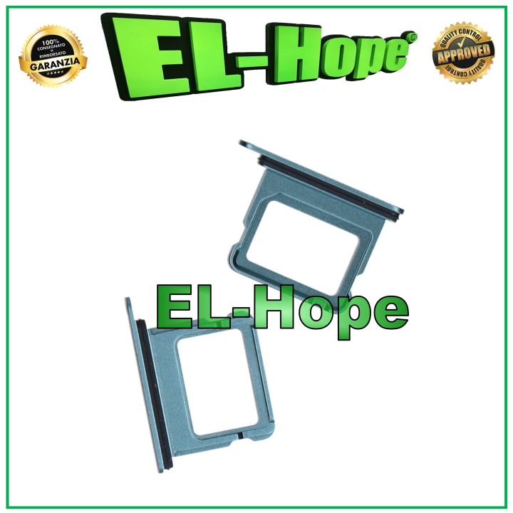 EMPLACEMENT POUR CARTE SIM POUR IPHONE 16/16 PLUS VERT