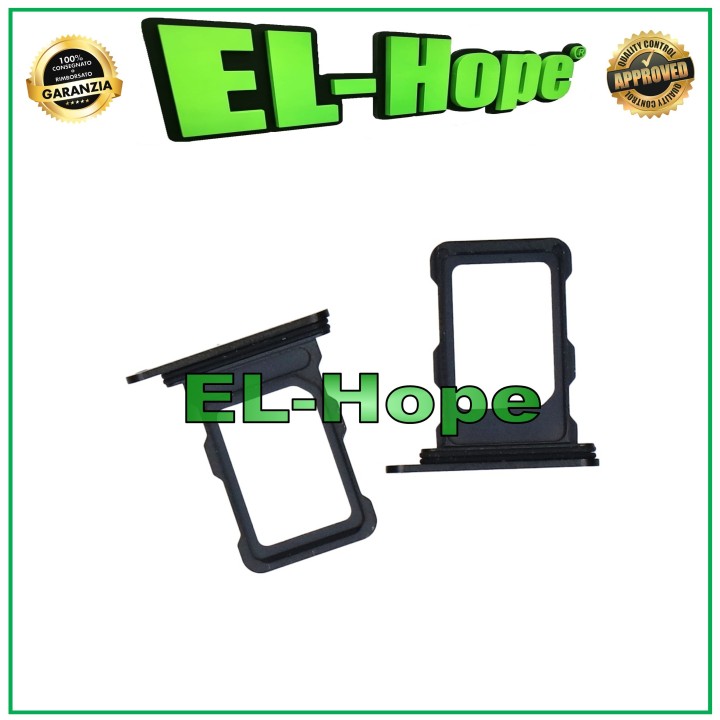 Emplacement pour carte SIM pour iPhone 16 Pro/16 Pro Max Noir