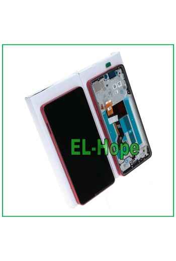Écran LCD tactile OLED pour Motorola Moto G86 5G XT2527, service d origine, rouge