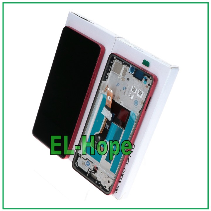 Écran LCD tactile OLED pour Motorola Moto G86 5G XT2527, service d origine, rouge