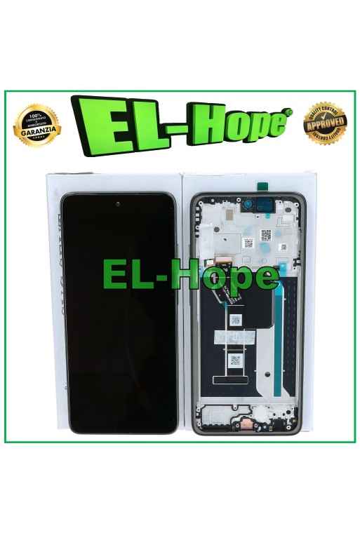 SERVICE DE CADRE D ÉCRAN TACTILE LCD D ORIGINE MOTOROLA MOTO G56 XT2529