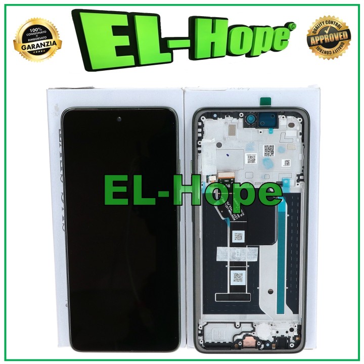 SERVICE DE CADRE D ÉCRAN TACTILE LCD D ORIGINE MOTOROLA MOTO G56 XT2529