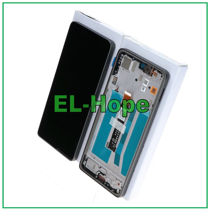 Cadre d e'cran LCD d origine pour Motorola Moto G75 5G XT2437 Touch Gray