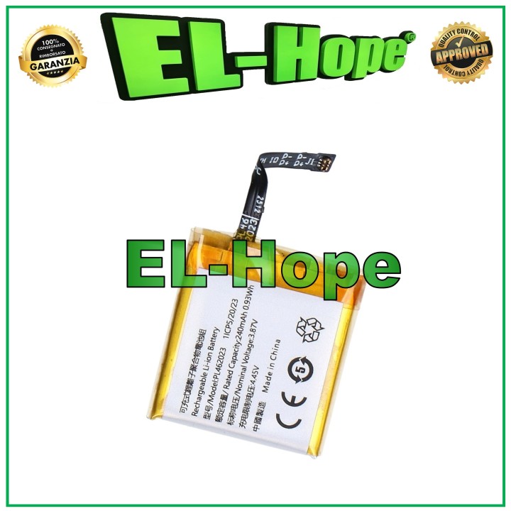Batterie PL462023 pour montre connecte'e Amazon Fit GTS 3 42 mm 240 mAh, e'quivalente a' l originale