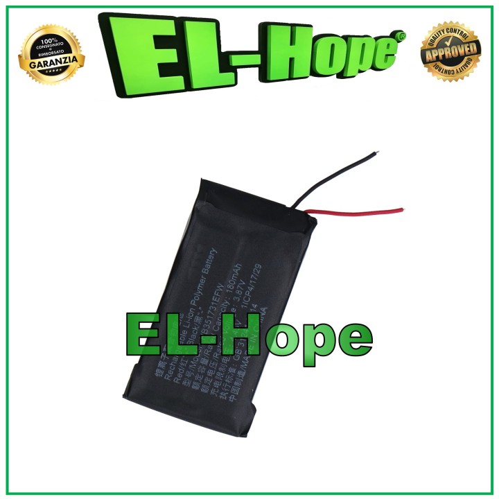 Batterie HB351731EFW pour HUAWEI BAND 6 / 6 PRO / 7 / 9 180 mAh ÉQUIVALENTE À L ORIGINALE