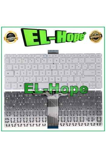 Clavier italien pour ordinateur portable HP Stream 14-AX 14-CB blanc