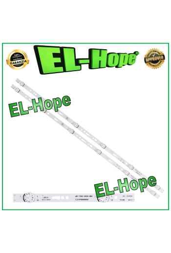 Kit de 2 barres de 6 LED pour TV 32 JS-ME32M106ED.908L MS L1074 L1343 L2202 L2430 L3406