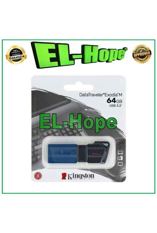 Cle' USB Kingston 64 Go Cle' USB DTX Originale USB 3.2