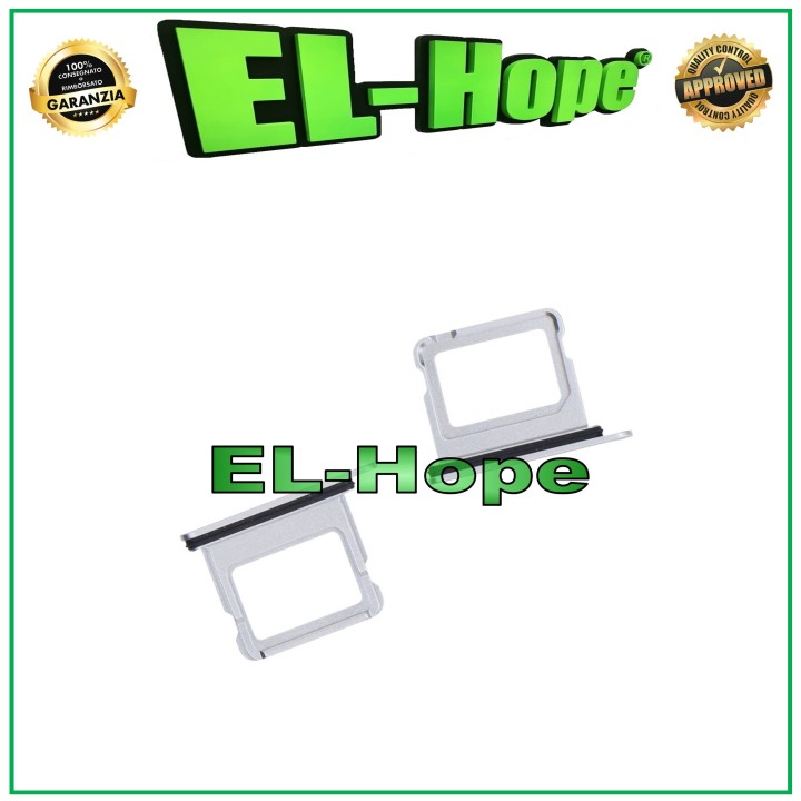 Emplacement pour carte SIM pour iPhone 17 blanc