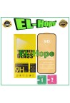 Protection d e'cran en verre trempe' incurve' 9D 3D pour Apple iPhone 16 Plus
