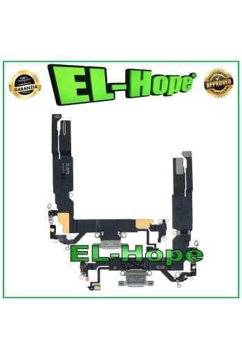 Connecteur de charge pour iPhone 17, microphone, antenne, station de charge, blanc plat