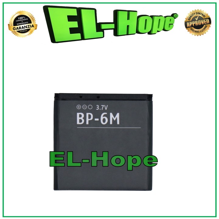 Batterie BP-6M BP6M pour Nokia N73 N93 9300 6280 1070 mAh, e'quivalente a' l originale