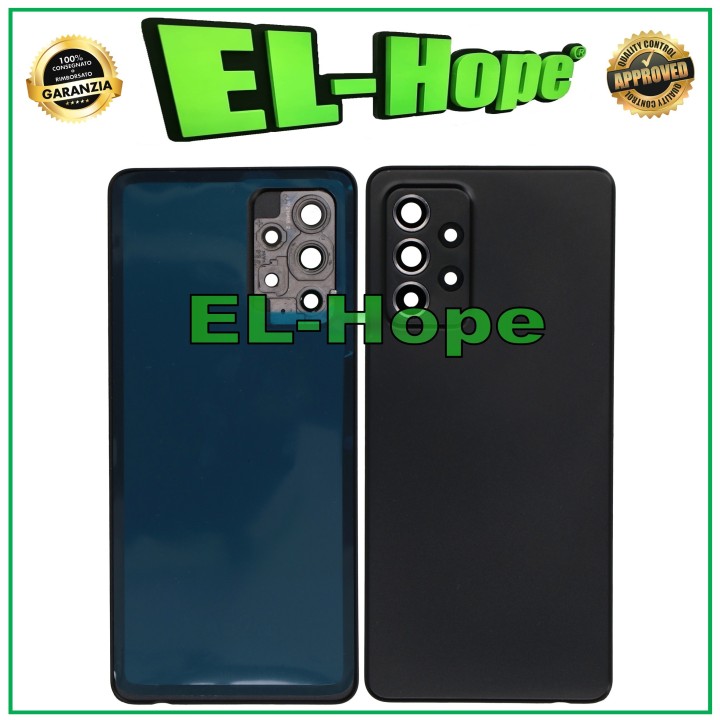Coque arrie're noire avec cache-batterie pour Samsung Galaxy A52S SM-A528