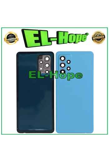 Coque arrie're bleue pour Samsung Galaxy A52S SM-A528 (batterie)