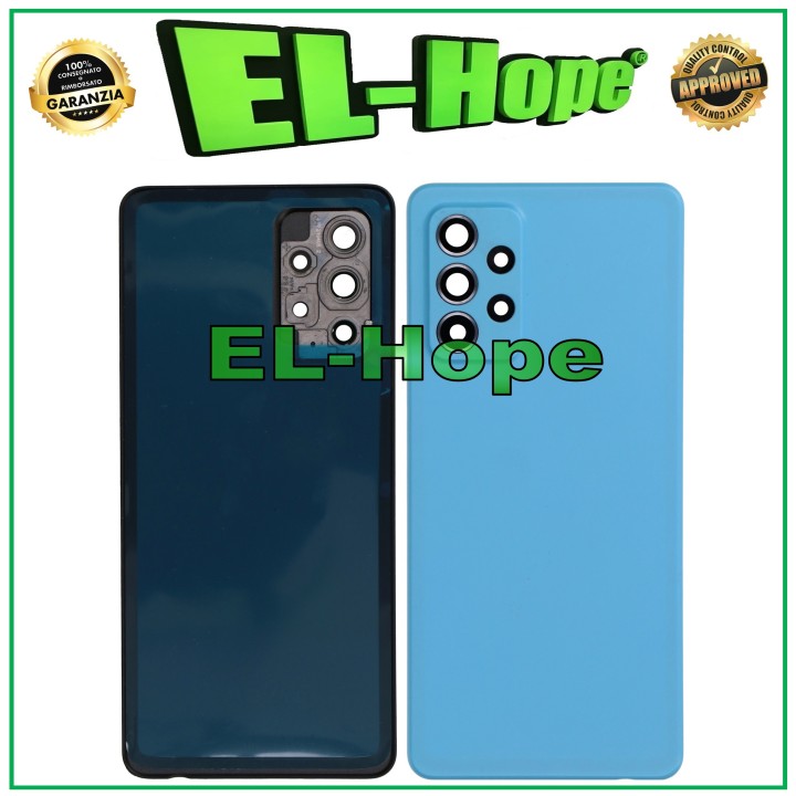 Coque arrie're bleue pour Samsung Galaxy A52S SM-A528 (batterie)