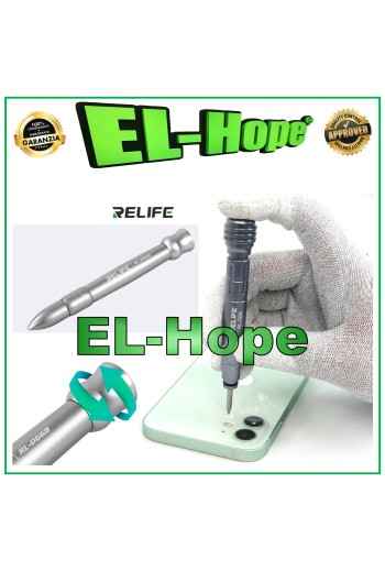 STYLO À ÉCRASER RELIFE RL-066B POUR RETIRER LES FRAGMENTS DE VERRE CASSÉS À L ARRIÈRE DE VOTRE iPhone