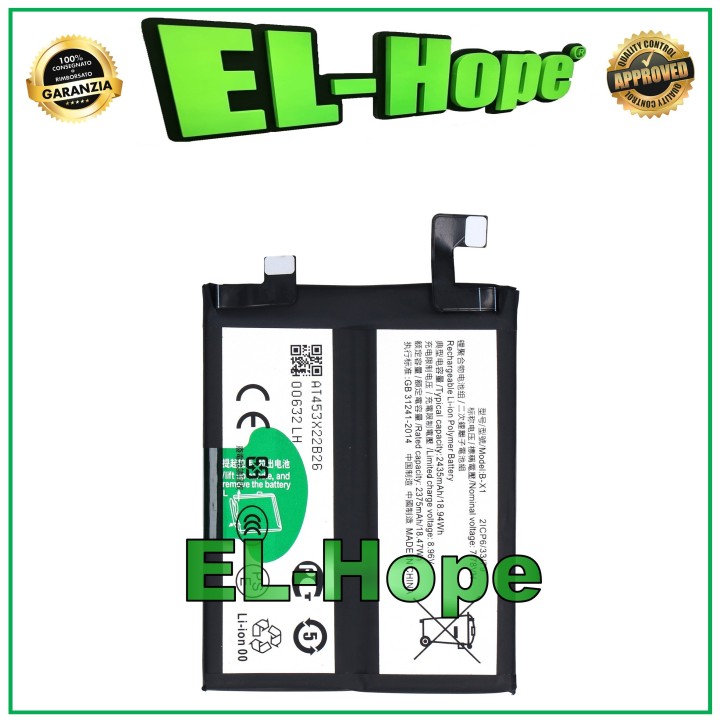 Batterie 2ICP6/33/79 B-X1 pour VIVO X90 PRO 5G 4870 mAh Équivalente a' l originale
