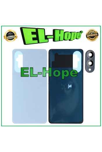 Cache batterie arrie're pour Samsung Galaxy S25 Edge SM-S937, coque arrie're bleue