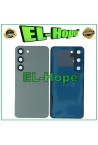 Coque arrie're en verre vert pour Samsung Galaxy S23 SM-S911