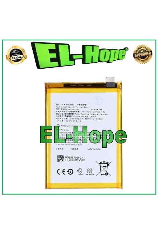 Batterie BLP711 pour OPPO REALME C2 RMX1941 RMX1945 4000 mAh ÉQUIVALENTE À L ORIGINALE