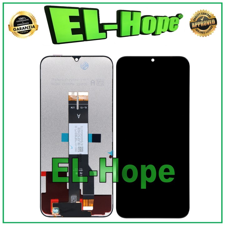 Écran LCD tactile en verre pour Xiaomi Redmi 15C 25078RA3EA, grand format plat.